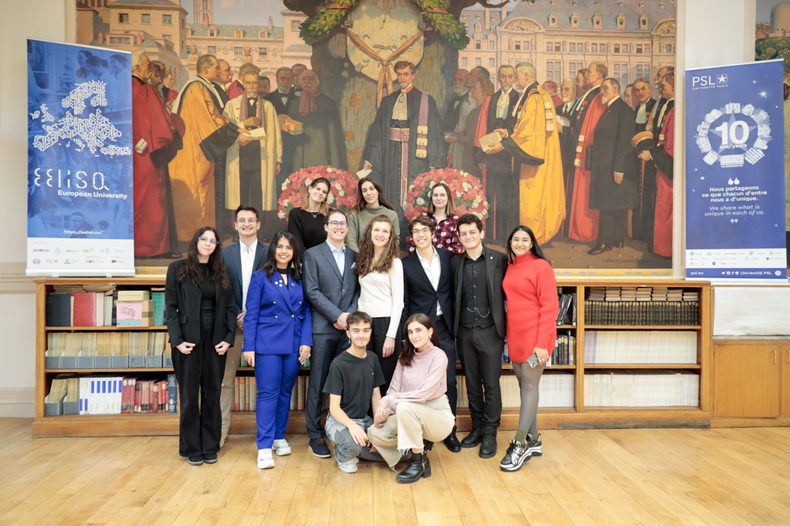 Students from left to right and upper to down row: Mirjam Kiss, Hortense L´hotis, Julie Kleinhans, Ioana Florentina Dunca, Catalin Burtea, İmran Semanur Arpacı, bendegúz Papp, Julie Kleinhans, Simone Cirelli, Mehmet Aksu, Vagisha Aggarwal, Sergio Degeanu and Alba Caballero