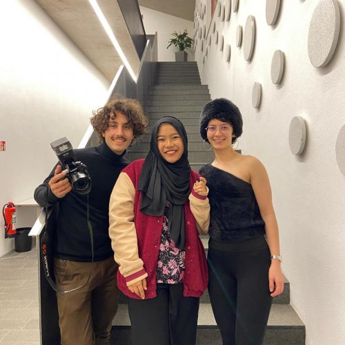 EELISA Student Reporters at the Entrepreneurship School