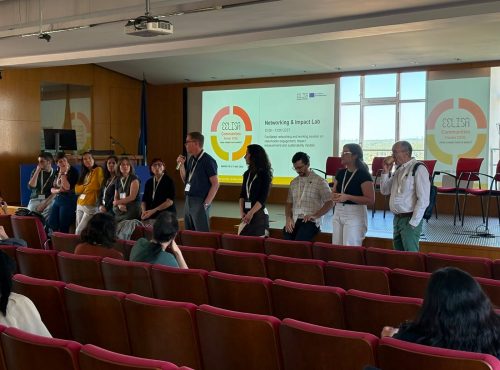 Networking & Impact Lab - presentation Communities Forum Òscar O.Santos-Sopena facilitating the networking and working session with EELISA Communities members and external organisations