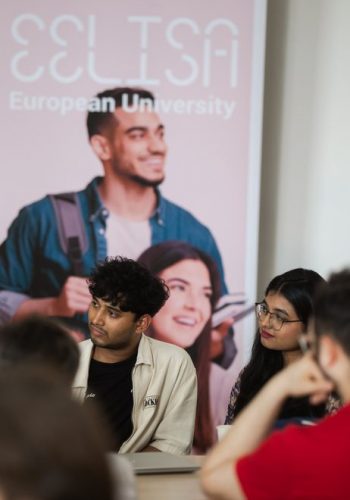 Fotó: Geberle Berci / BME Students participating on focus group sessions as part of the EELISA Meet-Up in BME